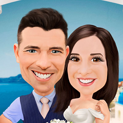 Wedding Caricature